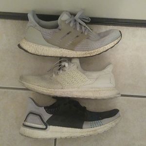 Bundle-3 pair of mens size 9.5 Ultraboost